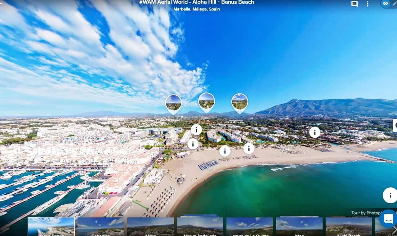 Aerial drone photography, Marbella, by Photoplan