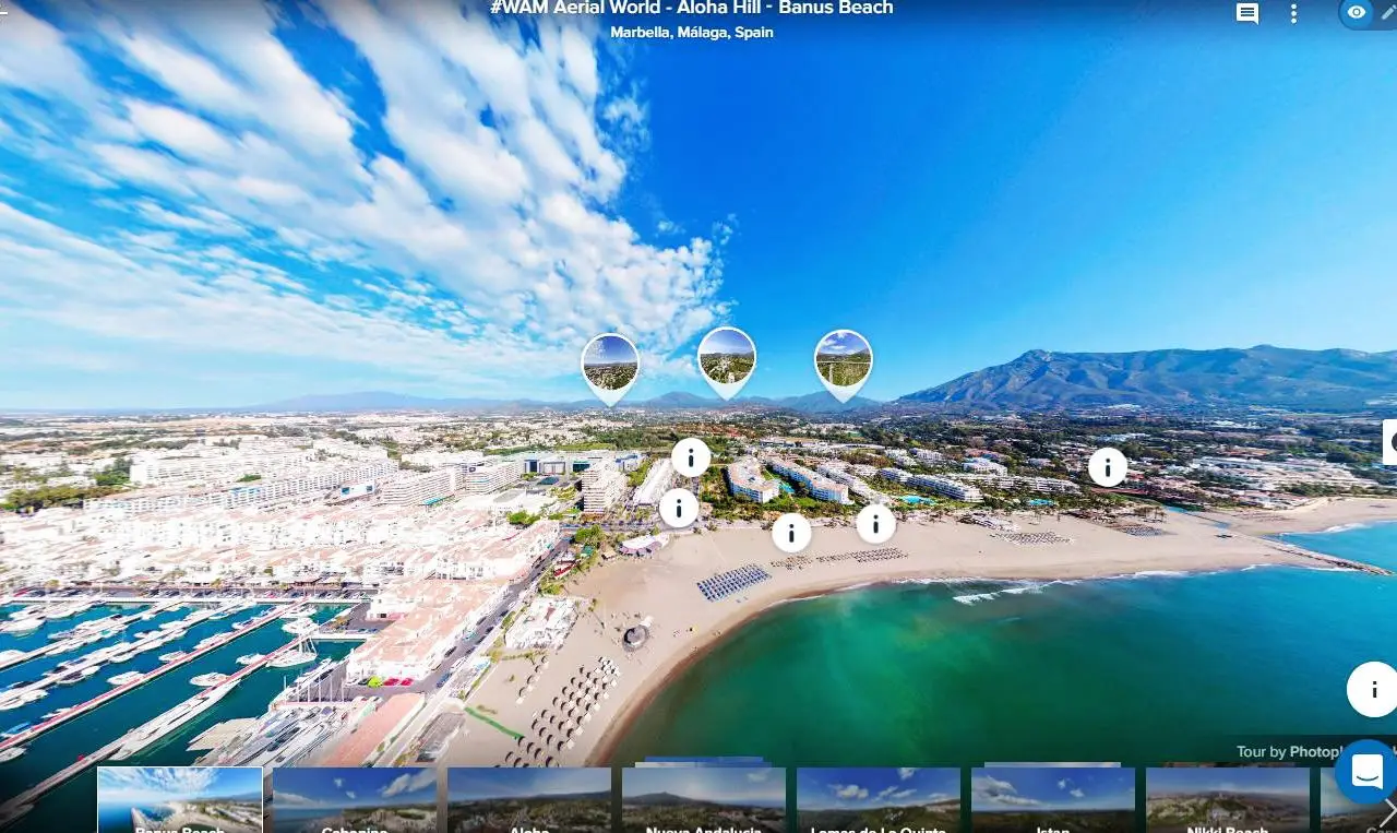 Coastal & Overseas aerial drone photography by Photoplan